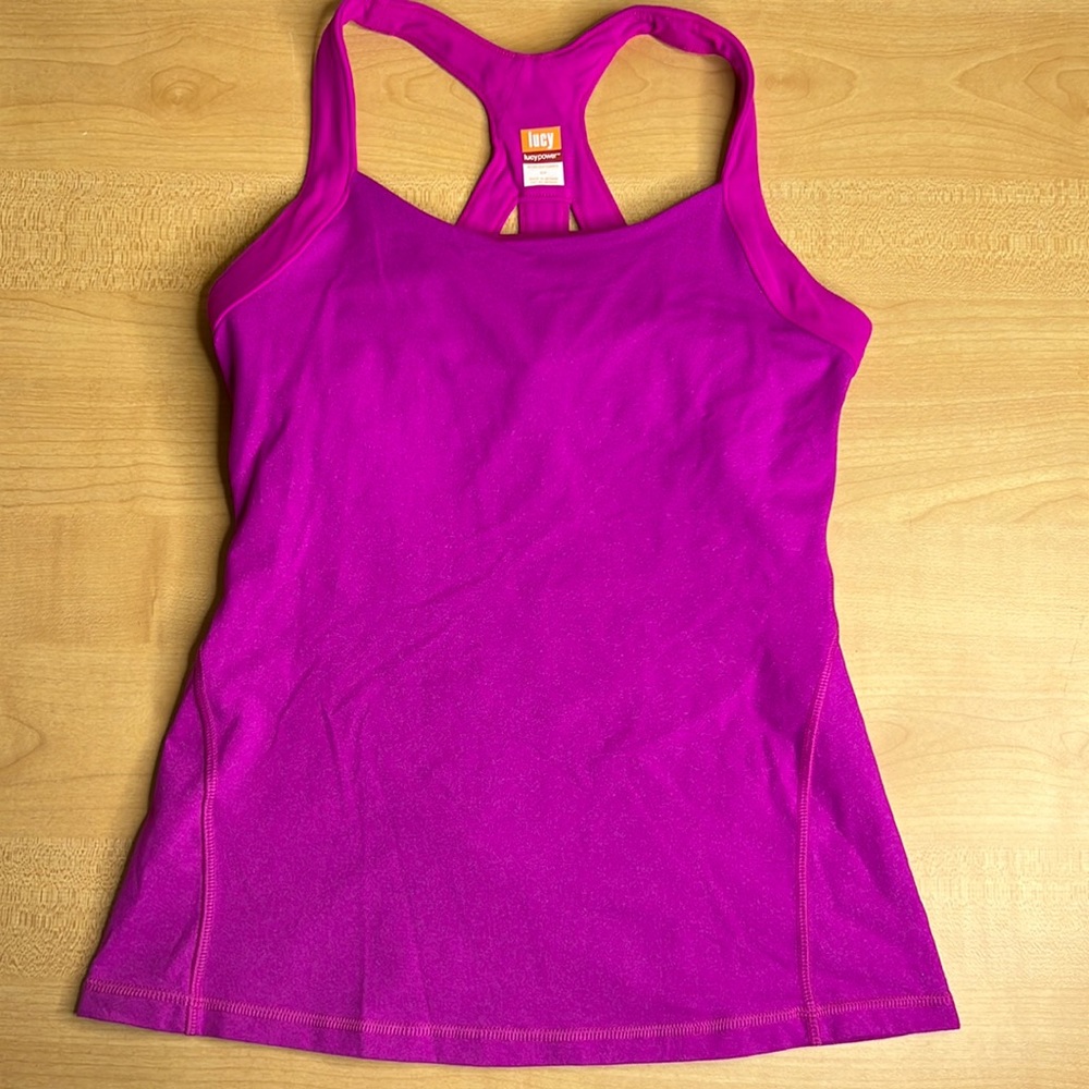 Lucy Women’s Racer Back Athletic Tank Top